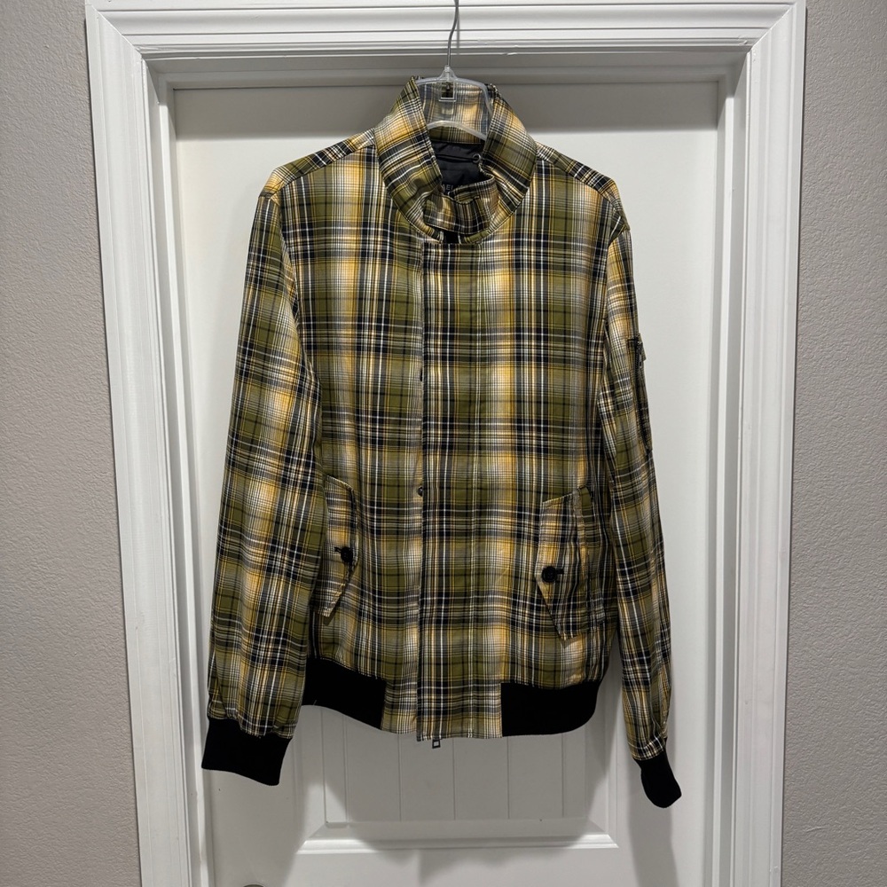 BRAND NEW Michael Kors Plaid Bomber Jacket